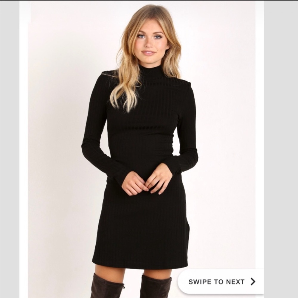 Black Sweater Dress